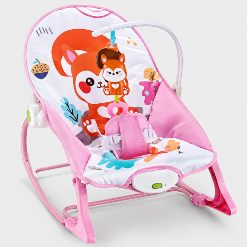 SILLA MECEDORA BABY AZUL y ROSA - 1 Unidad