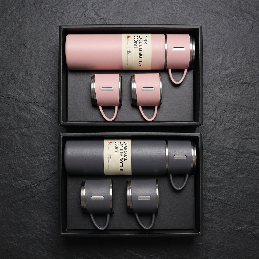 TERMO TERMICO CON 3 TAZAS