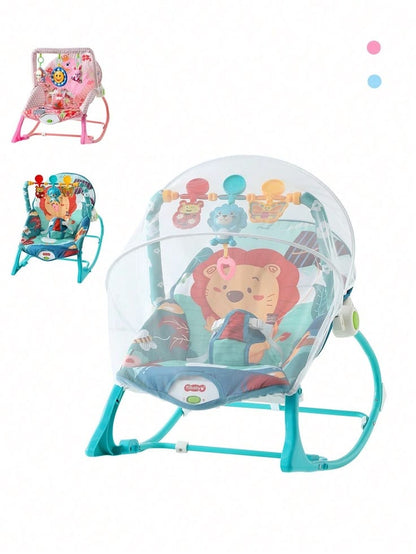SILLA MECEDORA BABY AZUL y ROSA - 1 Unidad