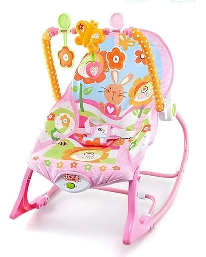 SILLA MECEDORA BABY AZUL y ROSA - 1 Unidad