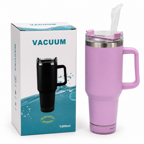 VASO TERMICO CON AGARRE Y BOCINA