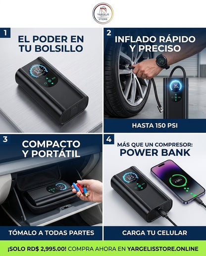 COMPRESOR DE AIRE INALAMBRICO