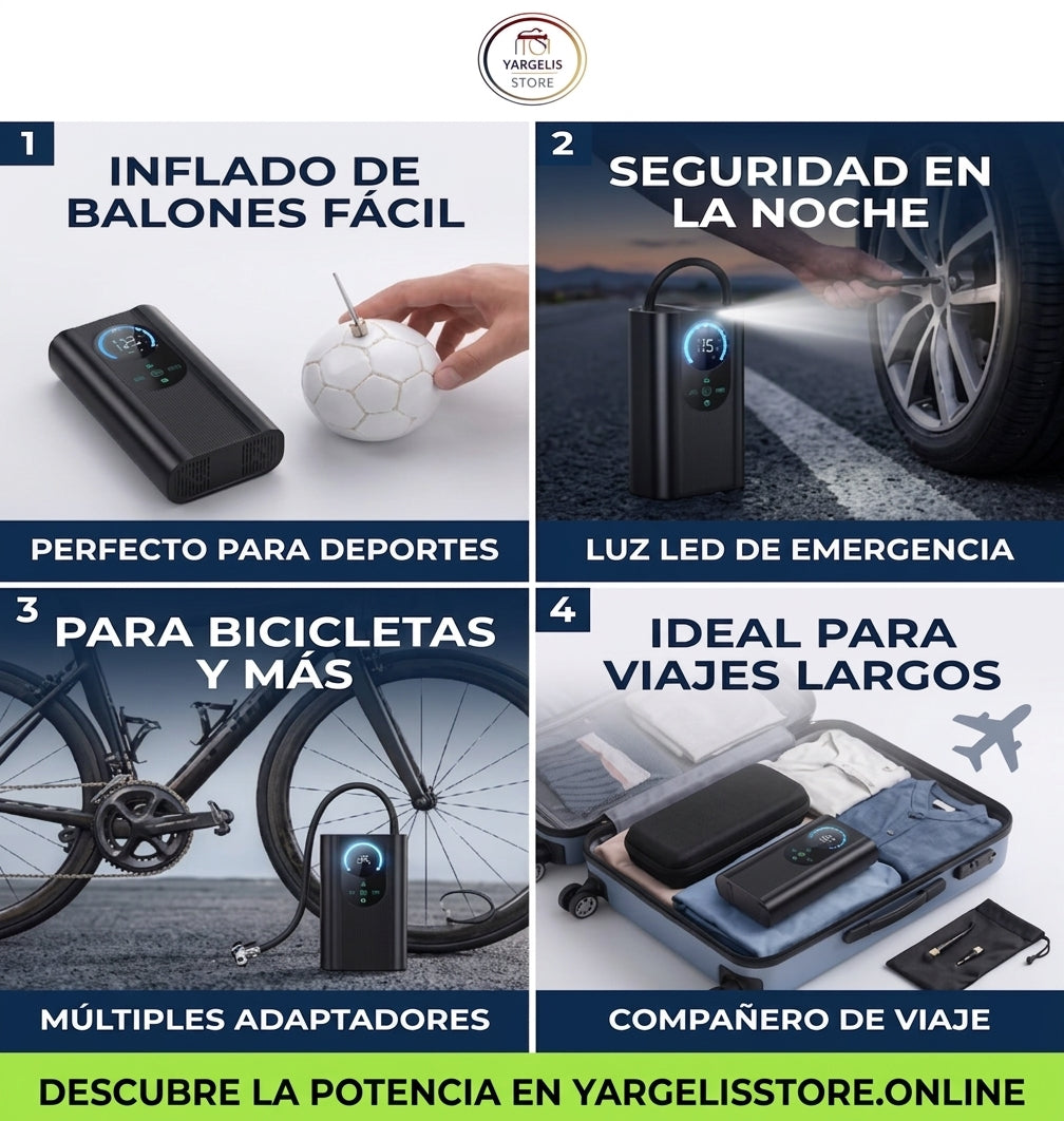 COMPRESOR DE AIRE INALAMBRICO