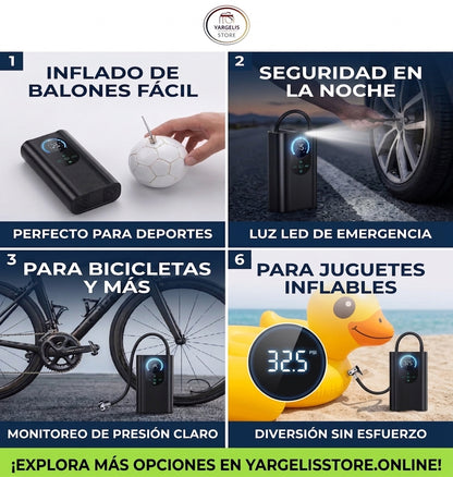 COMPRESOR DE AIRE INALAMBRICO