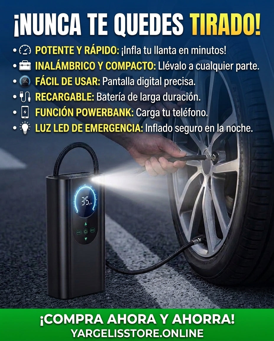 COMPRESOR DE AIRE INALAMBRICO