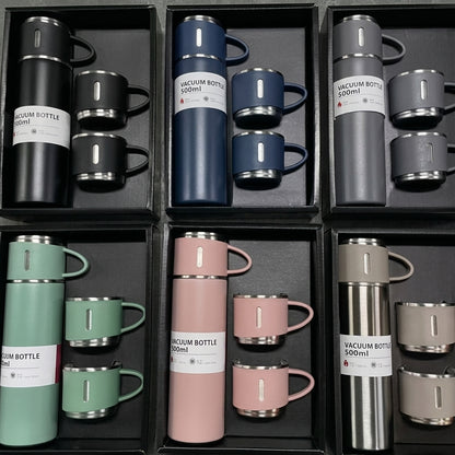 TERMO TERMICO CON 3 TAZAS