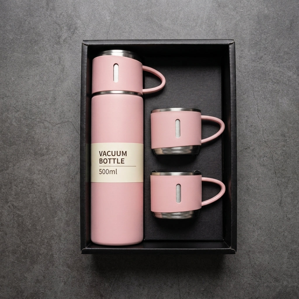 TERMO TERMICO CON 3 TAZAS