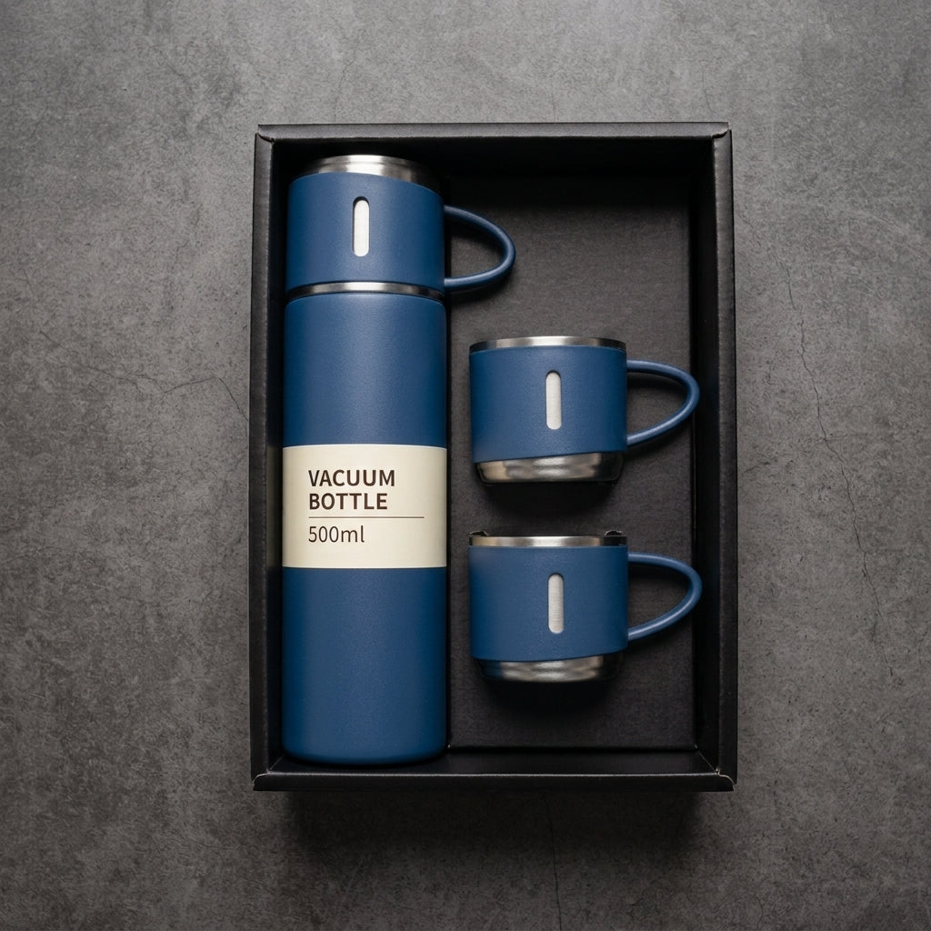 TERMO TERMICO CON 3 TAZAS