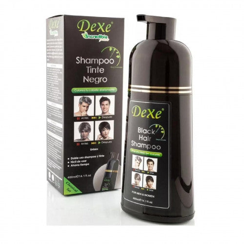 SHAMPOO INSTANTÁNEO DE 16.9 FL OZ TINTE RÁPIDO PARA EL CABELLO, TINTE NEGRO