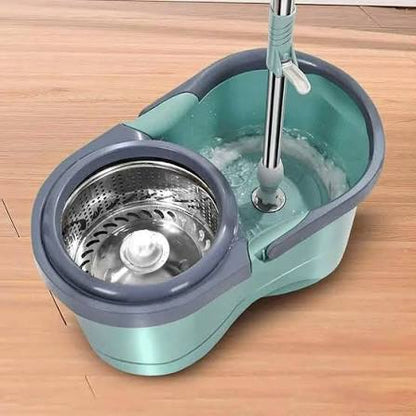 TRAPEADOR GIRATORIO PLASTICO CON BASE DE ALUMINIO