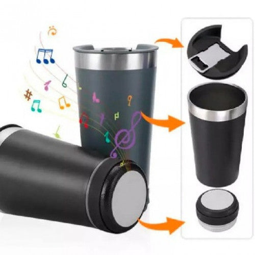 VASO CON BOCINA (50 UND X CAJA)